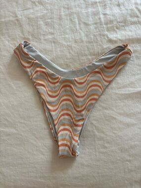 Lspace Multicolor Wave Bikini Bottom